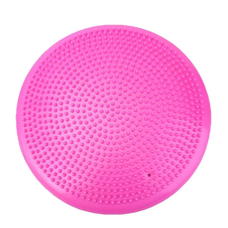 Yoga Balls Massage Pad Inflatable Stability Wobble Balance Disc Cushion Mat Fitness Exercise Training Ball bosu balance ball